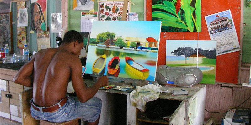 Jamaican Painter