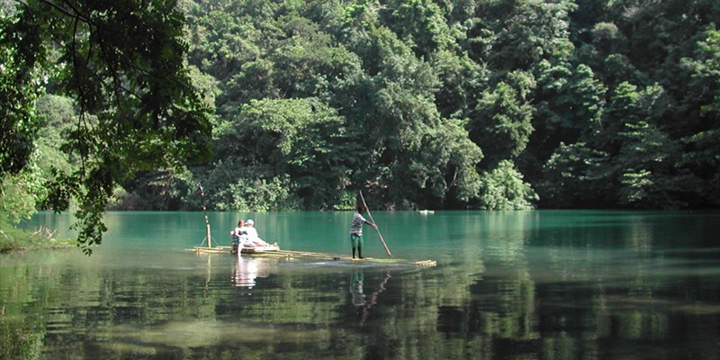 Rafting at Blue Lagoon