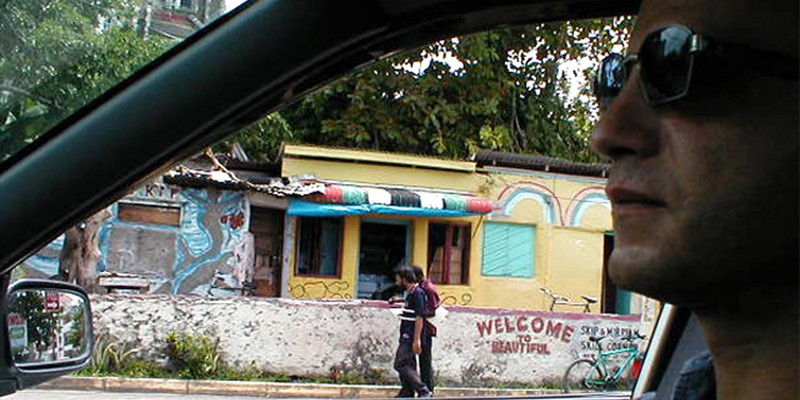 Driving in Port Antonio