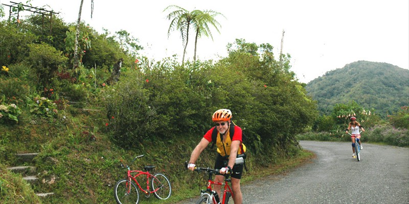 Riding the Blue Mountains