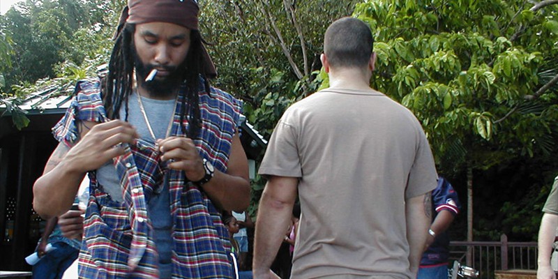 Kymani Marley at Geejam Studio