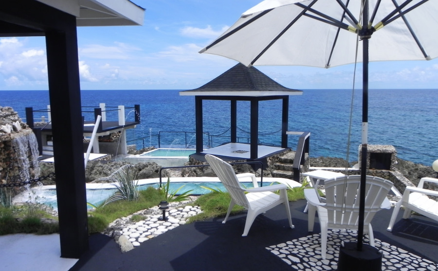 Sea View Villa Port Antonio Jamaica Terrace And Pool
