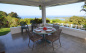 The terrace