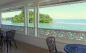 The terrace
