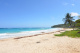 The nearby beach