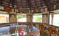 Inside of the cocktail bar